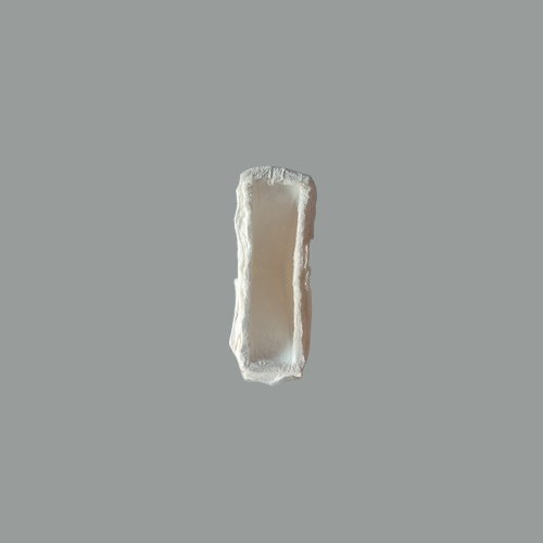 Coin miroir en cellulose moulée