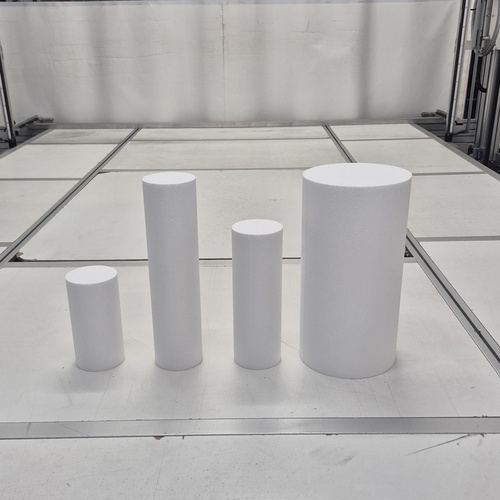 Colonne en polystyrène → jusqu'à 2.5 mètres de hauteur