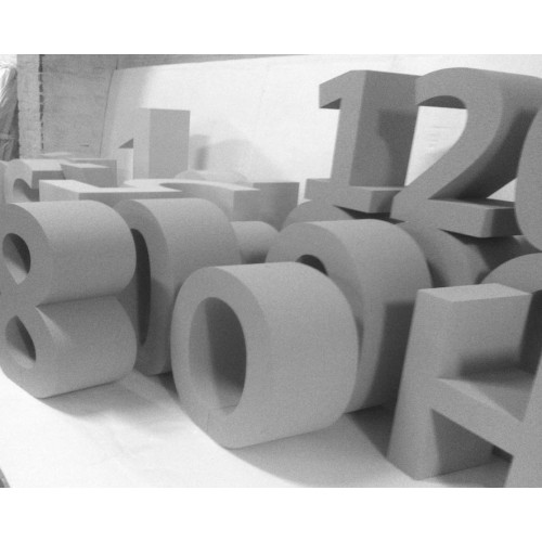 Lettres et chiffre à l'unité